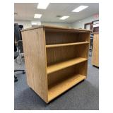 Double Sided Rolling Office Shelf