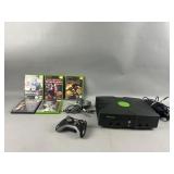 Original Xbox with 5 Games and Controller