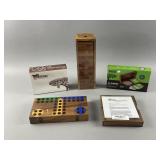 NIB Monkey Pod Games Chinese Checkers & More