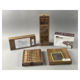NIB Monkey Pod Games Sudoku & More