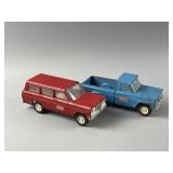 Vintage Tonka Jeep- Jeep Wagoneer & Truck