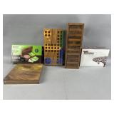 NIB Monkey Pod Games Egg Tangram Set and More