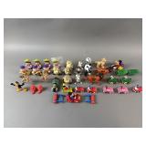 Vintage Lot Of Mini Toys - Disney, Peanuts & More
