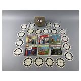 Vtg 66ï¿½ GAF View Master Lighted Viewer & Film Lot