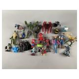 Lot of Super Hero Action Figures & More