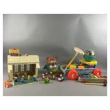 Vintage Fisher-Price Toy Lot