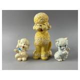 3- Vintage 1950ï¿½s Squeeky Baby Toy Lot