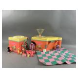 Vintage Barbie Ice Cream Shoppe with Cart & More