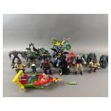 Vtg Teenage Mutant Ninja Turtles Figurines & More