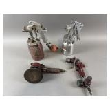 Air Powered Paint Guns & Pneumatic Air Sander