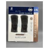 2-Pack of Copper Fit Compression Knee Sleeves