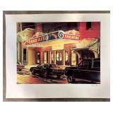 Signed/# Davis Cone Serigraph on Paper The Bad Axe