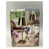 Mikasa Touch Control Rechargeable LED Lamps