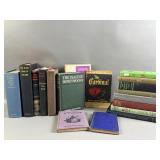 Lot of Mixed Vtg Hardcover Book Genres
