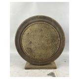 Vintage Silvertone "Drum" Style Metal Speaker