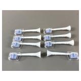 (8) New Phillips Sonicare Gentle Clean Brush Heads