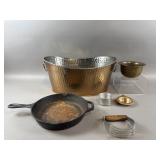 Lodge Cast Iron Pan, Dough Blender & More