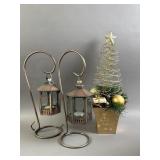 Decorative Hanging Candle Holders & Tree