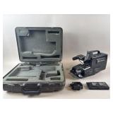 Hitachi CCD-II VHS Camcorder & Carrying Case