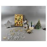 Misc. Christmas Ornaments, Tree Topper & More