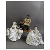 3 Royal Doulton Porcelain Figures