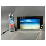 Rotating Fish Lamp & Animated Beach Panel