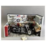 Franklin Mint 1998 Harley Davidson Diorama