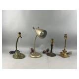 Vintage Desk Lamps and More
