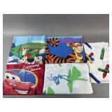 Various Vintage Kids Pillow Sheets