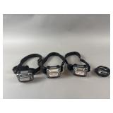 (3) COAST Rechargeable Head Lamps