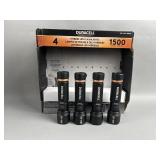 4-Pack Duracell Ultra Hybrid LED Flashlights