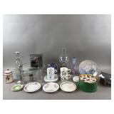 Misc. Glassware, Dept 56. Village House & More