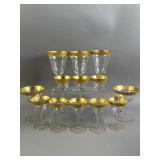Tiffin Franciscan Blown Glass Stemware