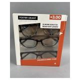 Set of 3 Foster Grant Design Optics