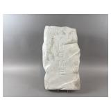 Concrete Welcome To Our Home Stepping Stone