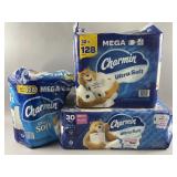 Lot of Charmin Ultra Soft Toilet Paper