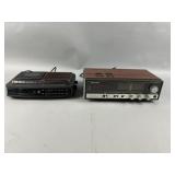 2 Vintage Clock Radios