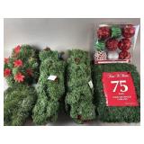 Light Up Wall Christmas Trees, Garland & More