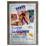 Original Numbered Elvis Movie Poster ï¿½Clambakeï¿½