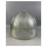 Vintage Industrial Holophane Prismatic Light Shade