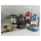 Antq Vtg Gas/Oil Lamps and Light Fixtures