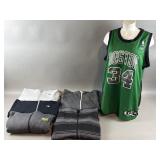 Vtg Paul Pierce NBA Jersey & Misc. Zip Up Jackets