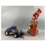 Vintage Mr. Machine Toy and Remote Control Car