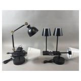 Various Lamps - Touch Lamps, Wall Mounted & More