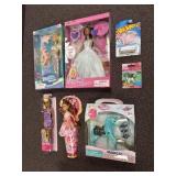 Barbie, Lollipop Dolls, & Hotwheels New in Box