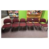 (6) Marion Upholstered Office Chairs