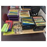 Empty Filing Cabinet Folders, Clipboards & More