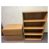 Bookshelf & Matching File Cabinet