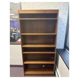 Tall Wooden Bookcase