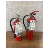 (2) Fire Extinguishers
